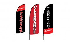 Clearance Feather Flags